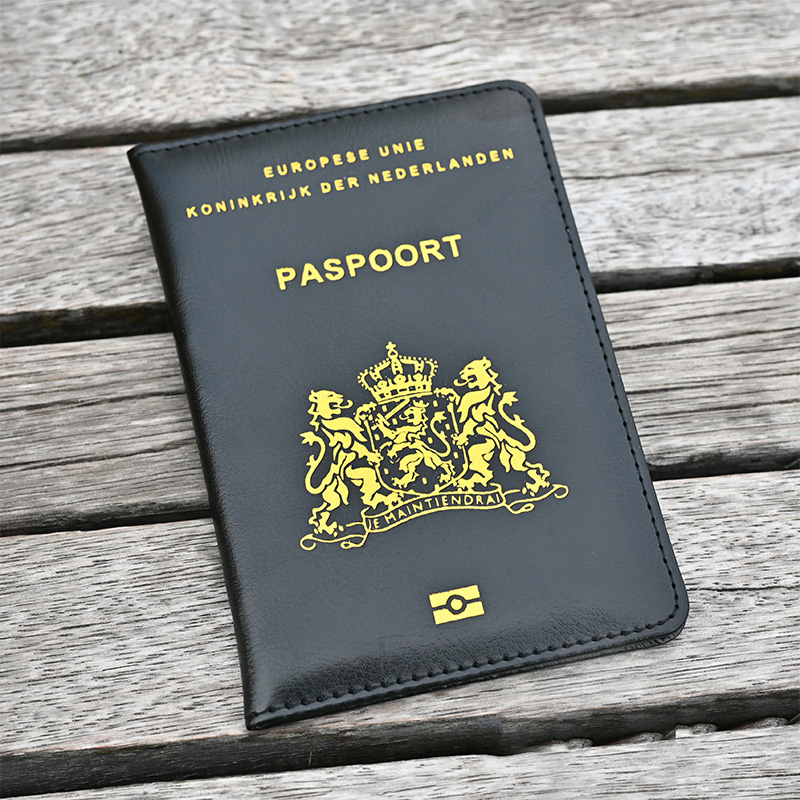 Leather Passport Cover - Capa para passaporte nederland, essencial para