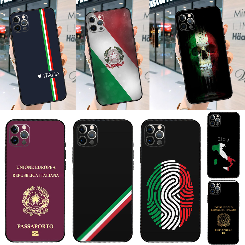 Oppo Reno 12 - Capa com a bandeira da Itália