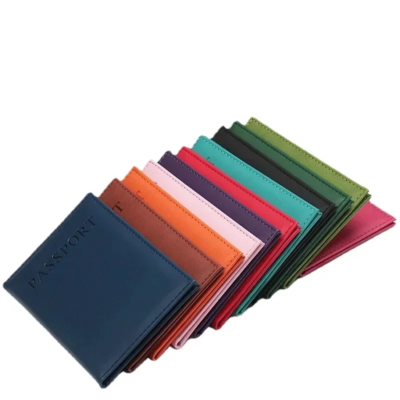 Leather Passport Cover - Moda feminina masculina capa de passaporte