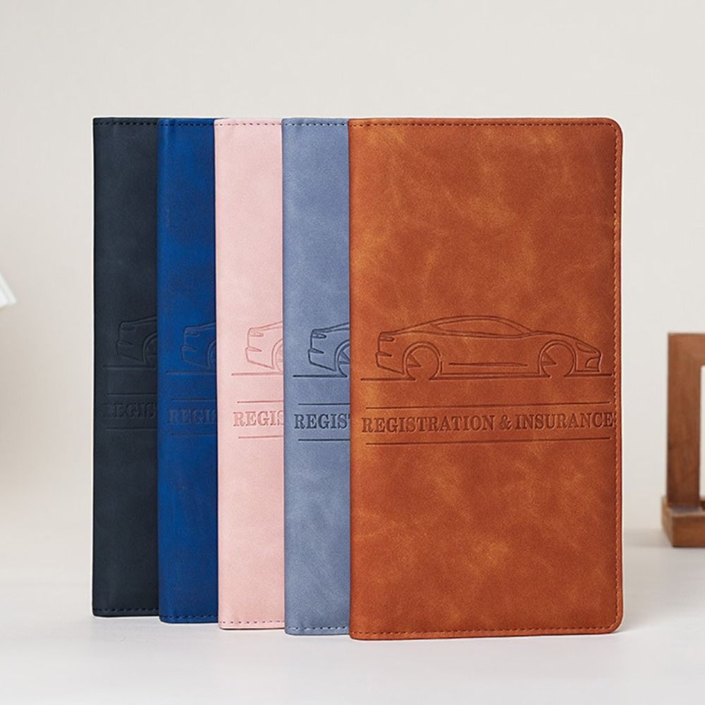 Leather Passport Cover - Porta-cartões de couro PU, bolsa para