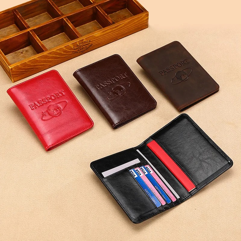 Capa de passaporte unissex de  - Leather Passport Cover avaliação e preço