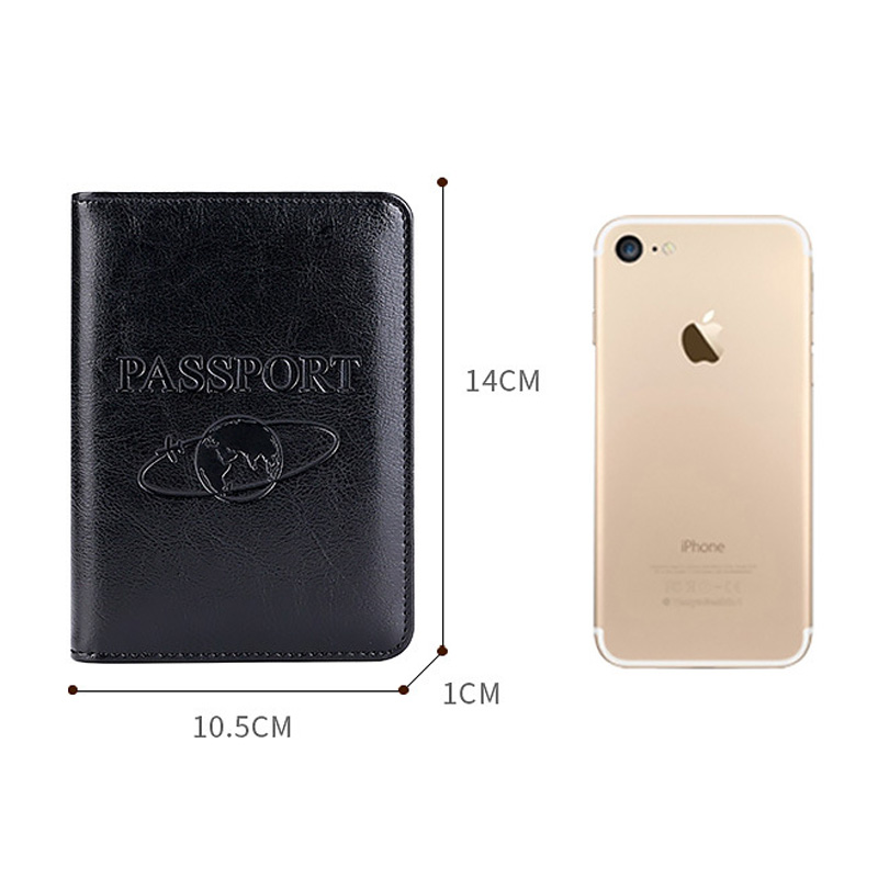 Capa de passaporte unissex de  - Leather Passport Cover avaliação e preço