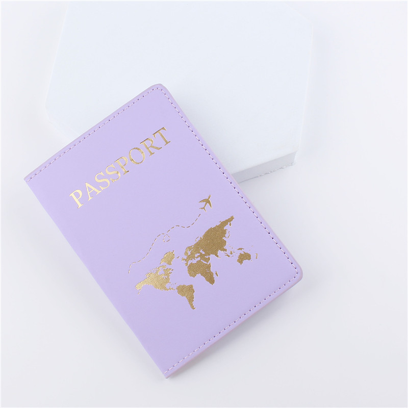 1 pçs couro do plutônio mapa c - Leather Passport Cover avaliação e preço