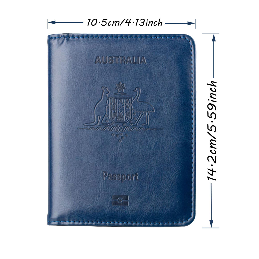 RFID Bloqueio Passaporte Titul - Leather Passport Cover avaliação e preço