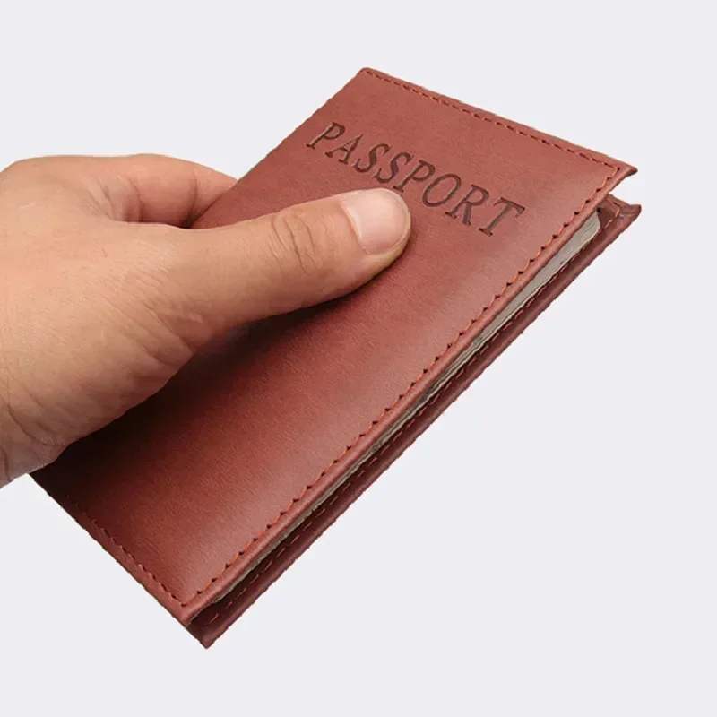 Moda feminina masculina capa d - Leather Passport Cover avaliação e preço
