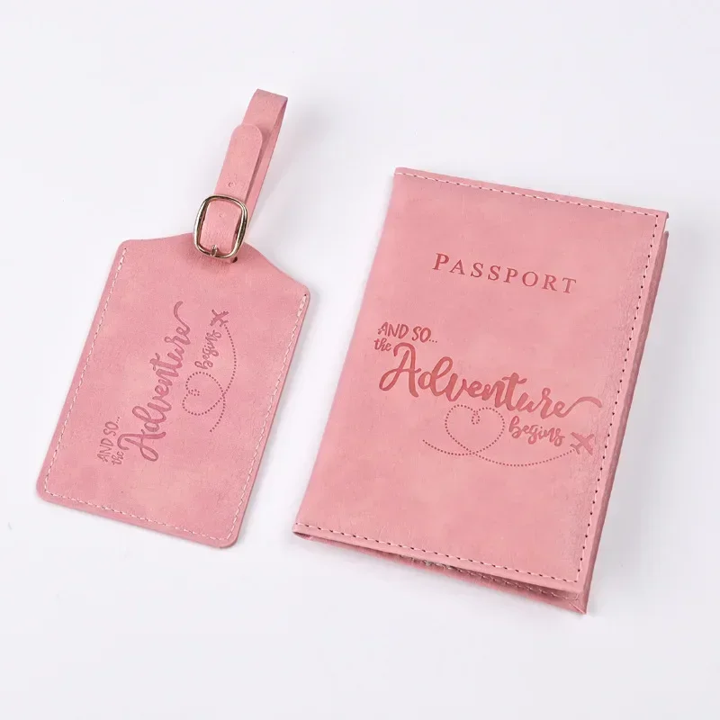 Novo roxo couro do plutônio ti - Leather Passport Cover avaliação e preço