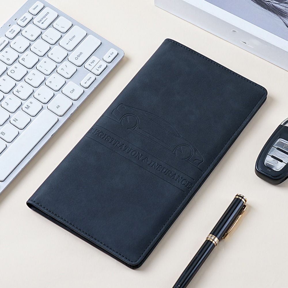 Porta-cartões de couro PU, bol - Leather Passport Cover avaliação e preço