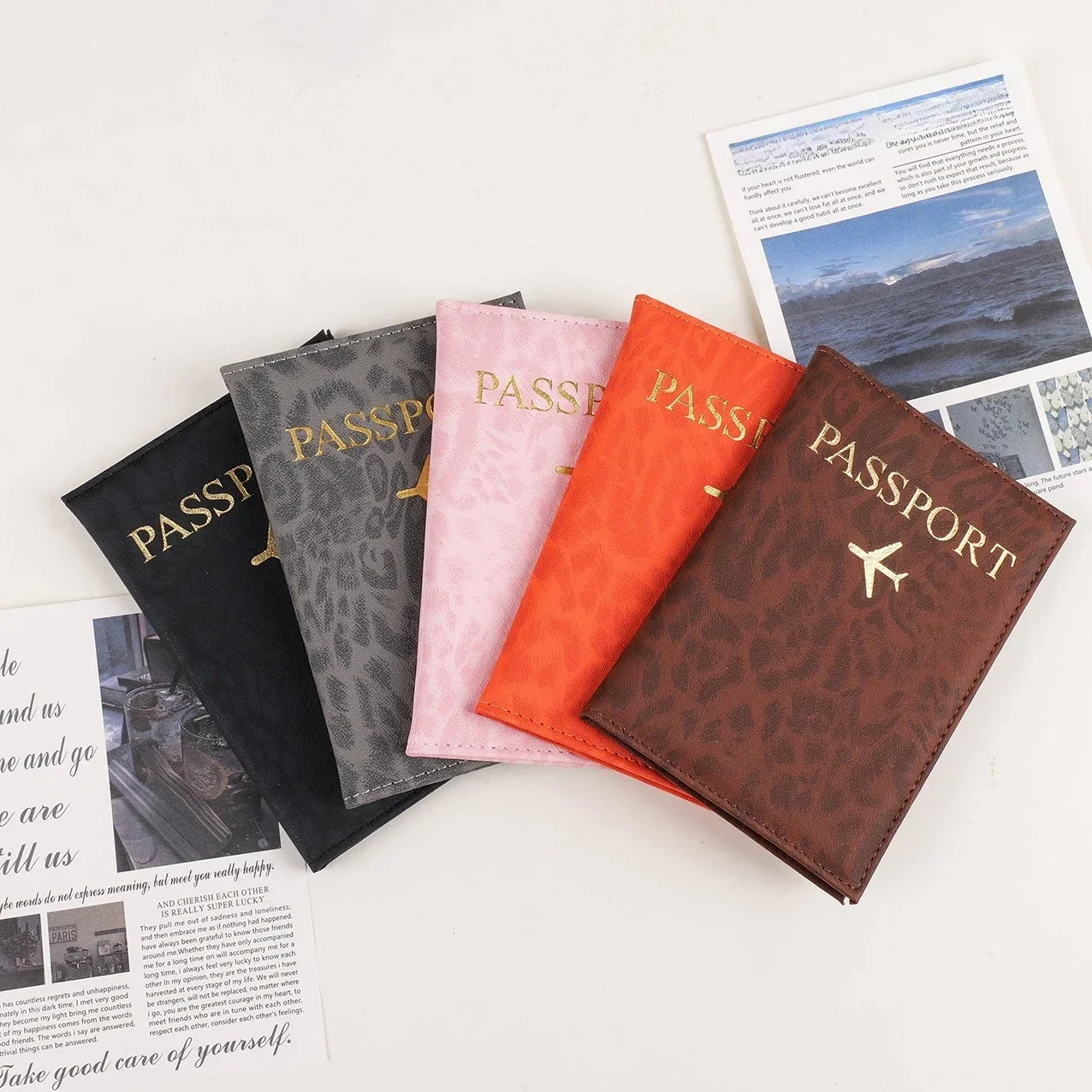 Capa para passaporte de viagem - Leather Passport Cover avaliação e preço