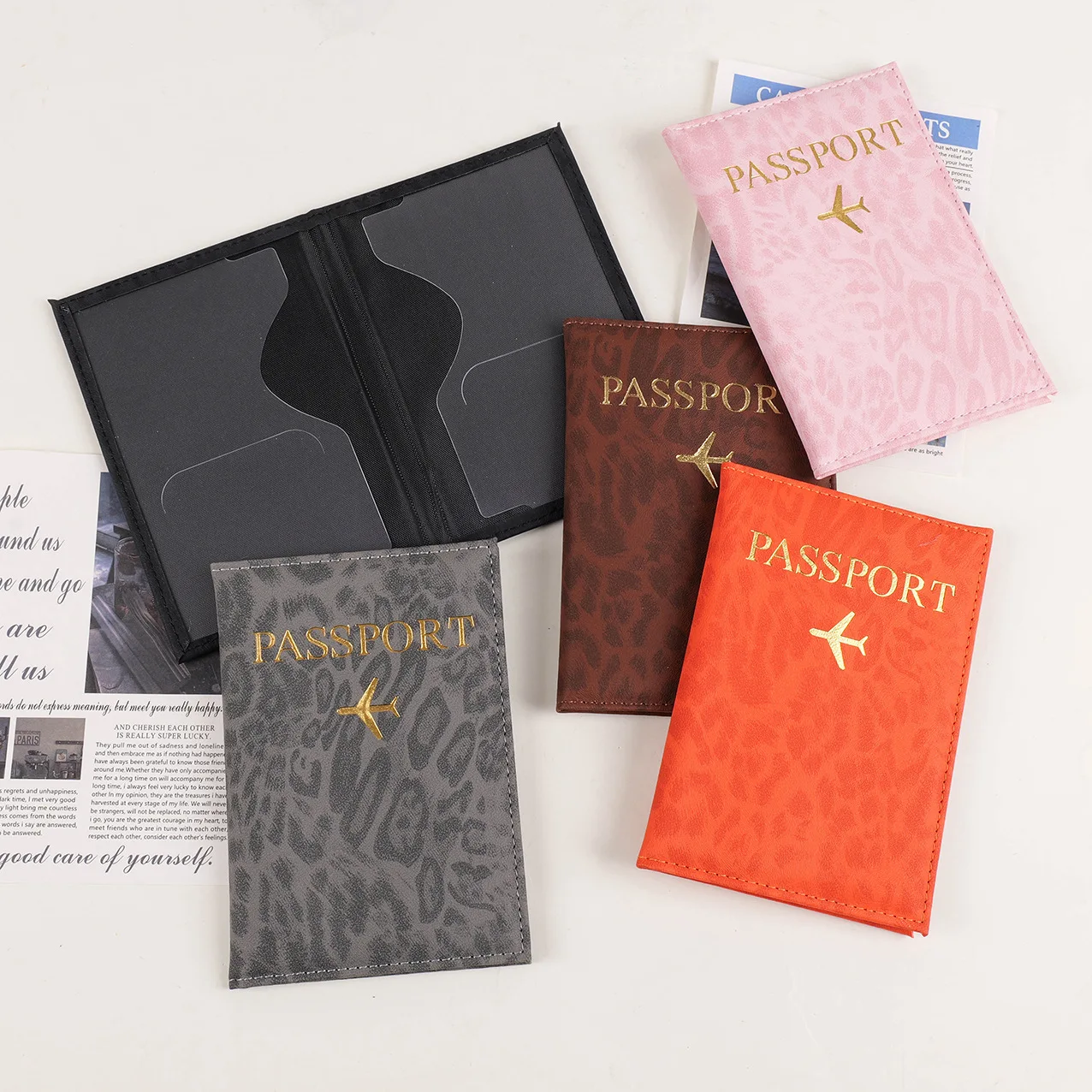 Capa para passaporte de viagem - Leather Passport Cover avaliação e preço
