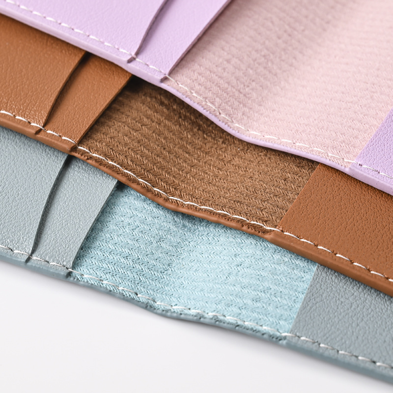 Mulheres homens cartão capa de - Leather Passport Cover avaliação e preço