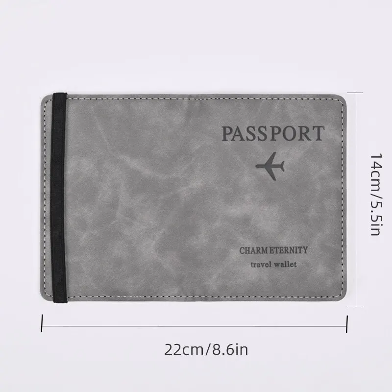 PU Leather Hand Carry Carteira - Leather Passport Cover avaliação e preço