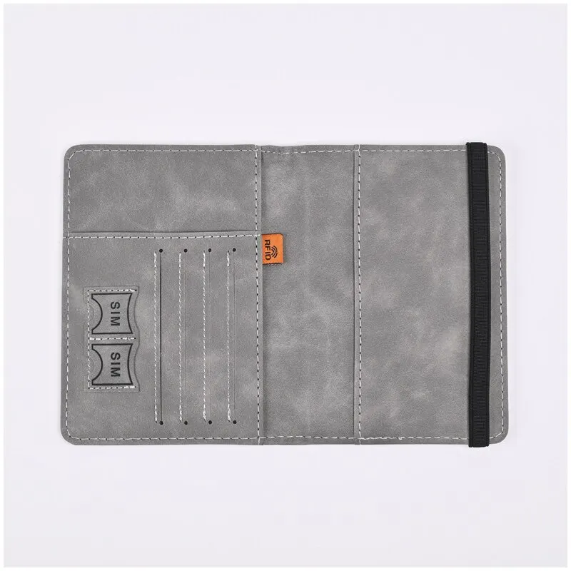 PU Leather Hand Carry Carteira - Leather Passport Cover avaliação e preço